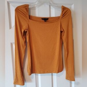 Banana Republic Ribbed Mustard shirt‎